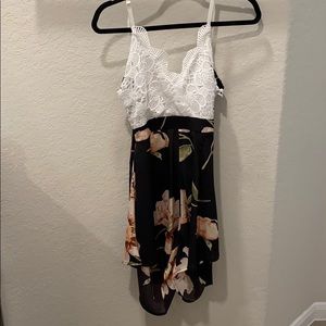 Shein floral lace romper